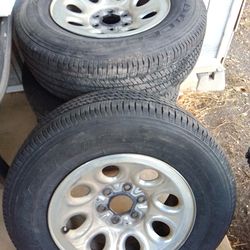 Chevy wheels and tires