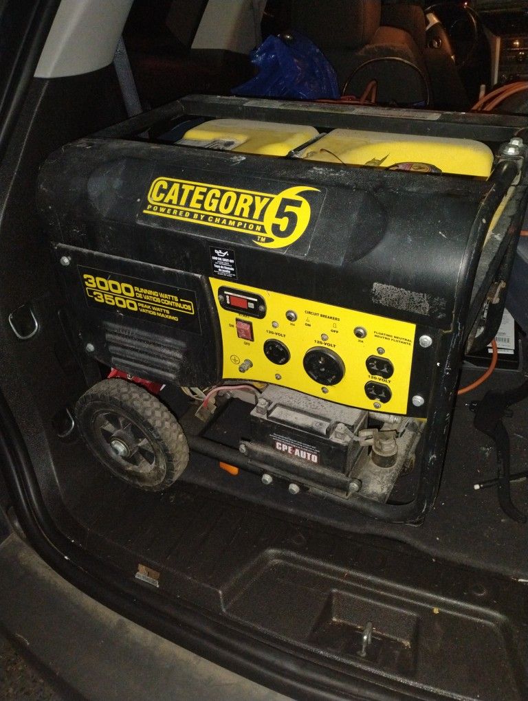 Champion "Category 5" Portable Generator 