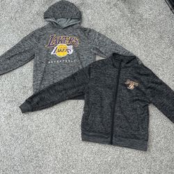 Boys Laker Jackets Size 10/12