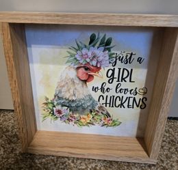 Just A Girl Who Lives Chickens