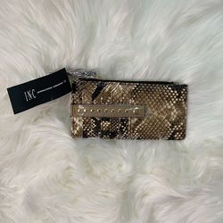 INC Hazell Cardcase Camel Snake