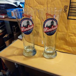 Minhas Craft Brewery, Damn Good Beer Set Of 2 Glasses