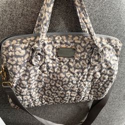 Marc by Marc Jacobs Purse Gray & White Floral