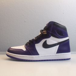 Air Jordan 1 Court Purple Size 8