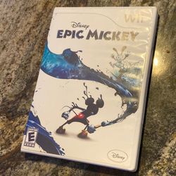 Epic Mickey Disney Wii