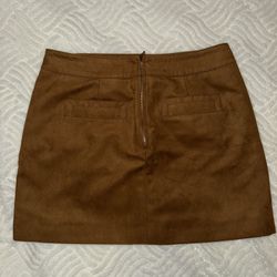 Brown Corduroy Skirt