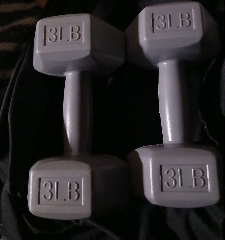 Set Of 3 Lb Weights