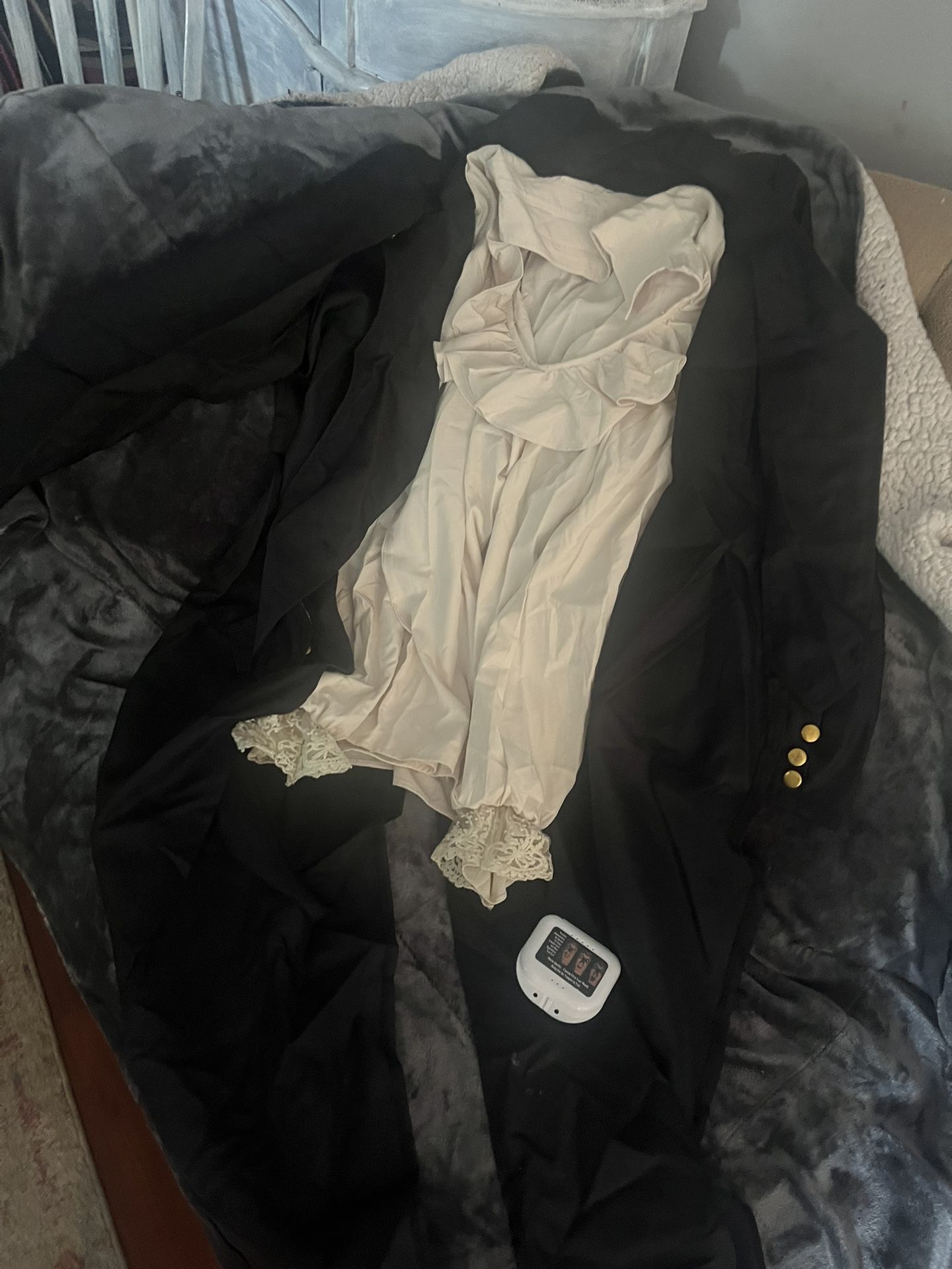 Vampire Jacket, Shirt And Teeth