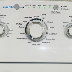 $800 GE 4.5 High Energy Top Load Washer & Matching GE Gas Dryer
