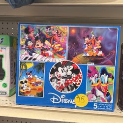 Disney 5 Pack Puzzle Pack