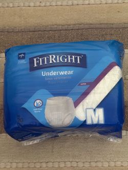 Adult underwear unisex size medium 20 piece