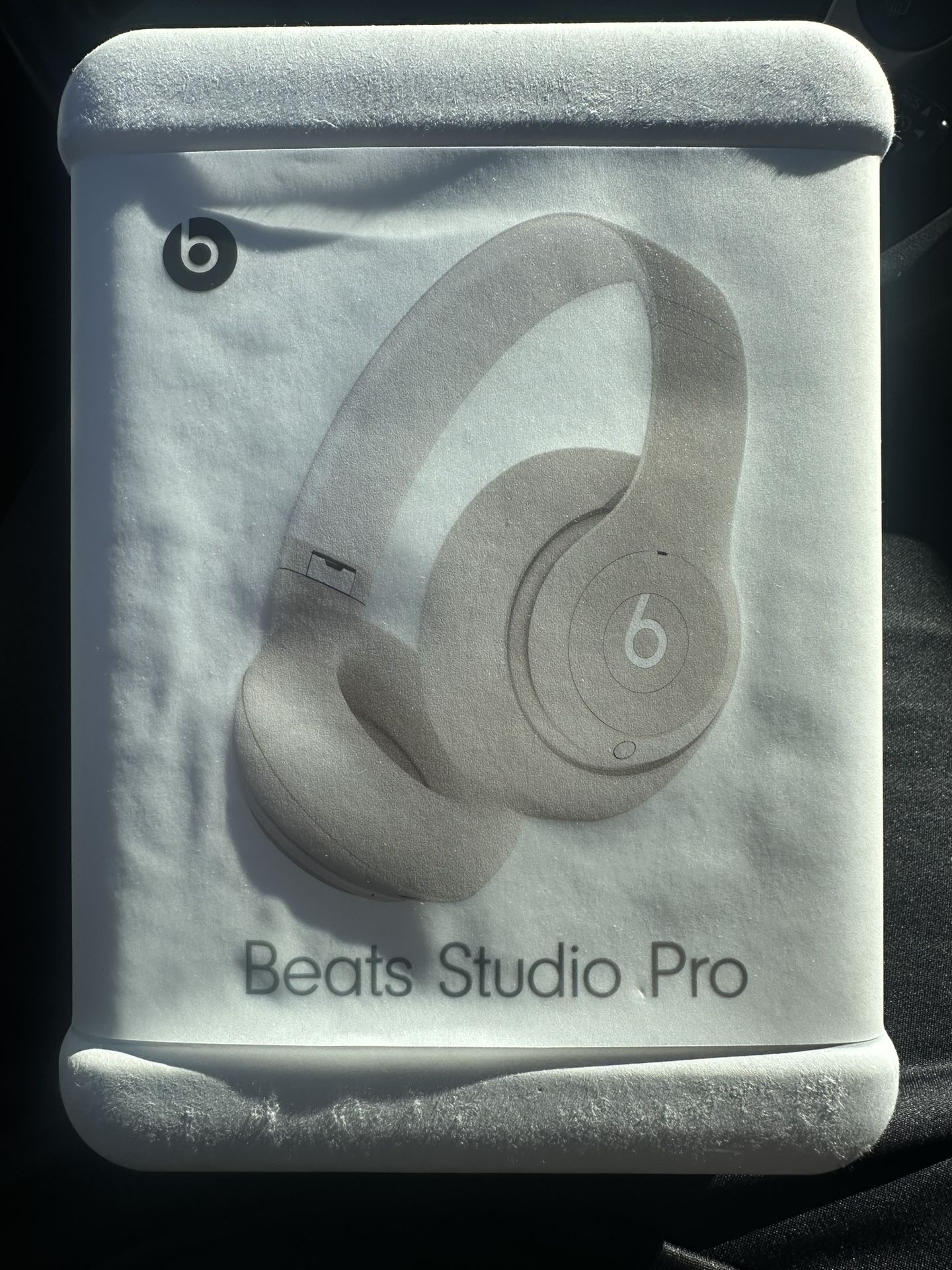 Beats Studio Pro Bluetooth Wireless Headphones MQTR3LL/A - Sandstone NEW/SEALED