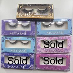 $3 Each Eye Lashes Wispy 3D Faux Mink