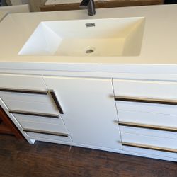 Vanity 48 Inches Wide 