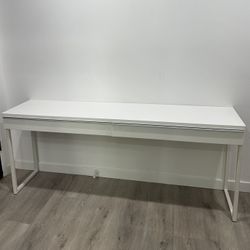 IKEA Modern White Desk 