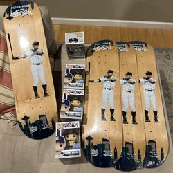 Ichiro Mariners skateboard 
