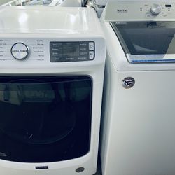 Maytag White Washer And Dryer Set Free Delivery