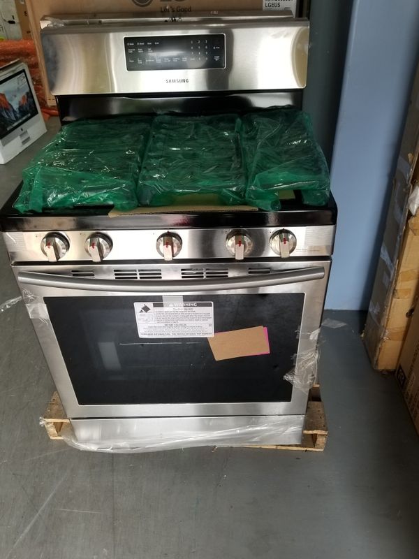 Samsung 5Burner Freestanding 5.8cu ft Selfcleaning Convection Gas