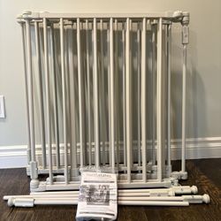 Toddleroo by North States - 3 In 1 Metal Superyard Baby Play Yard: 6 Panel Playpen