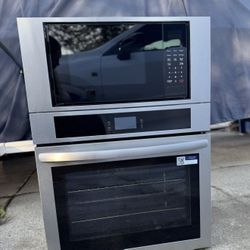 Wall Oven With Microwave 30” NEW