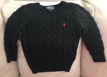 Ralph Lauren boys size 5 cable knit sweater