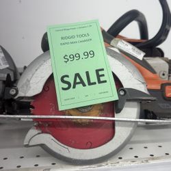 Ridgid: Rapid max charger 🪚 (CMP104201) 