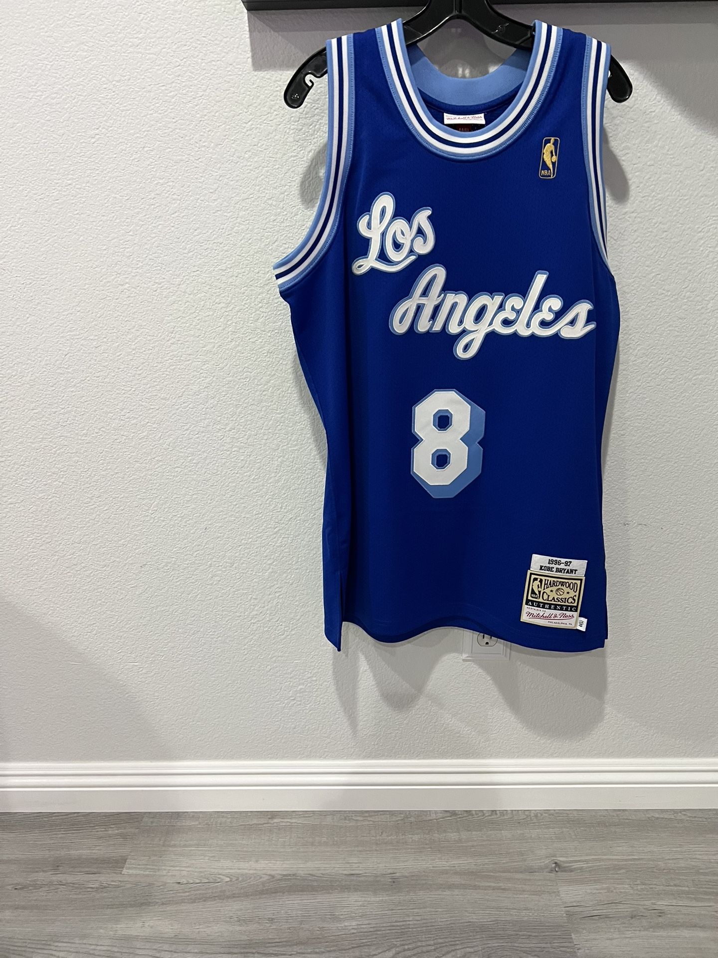 LOS ANGELES LAKERS KOBE BRYANT 1996-97 ALTERNATE AUTHENTIC JERSEY