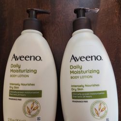Aveeno Daily Moisturizing Body Lotion Fragrance Free 12 Fl Oz