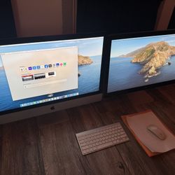 27” IMAC WITH 27” IMAC DISPLAY COMBO. 