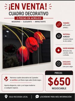 Cuadro de acrílico