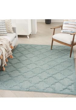 Area Rug - Teal