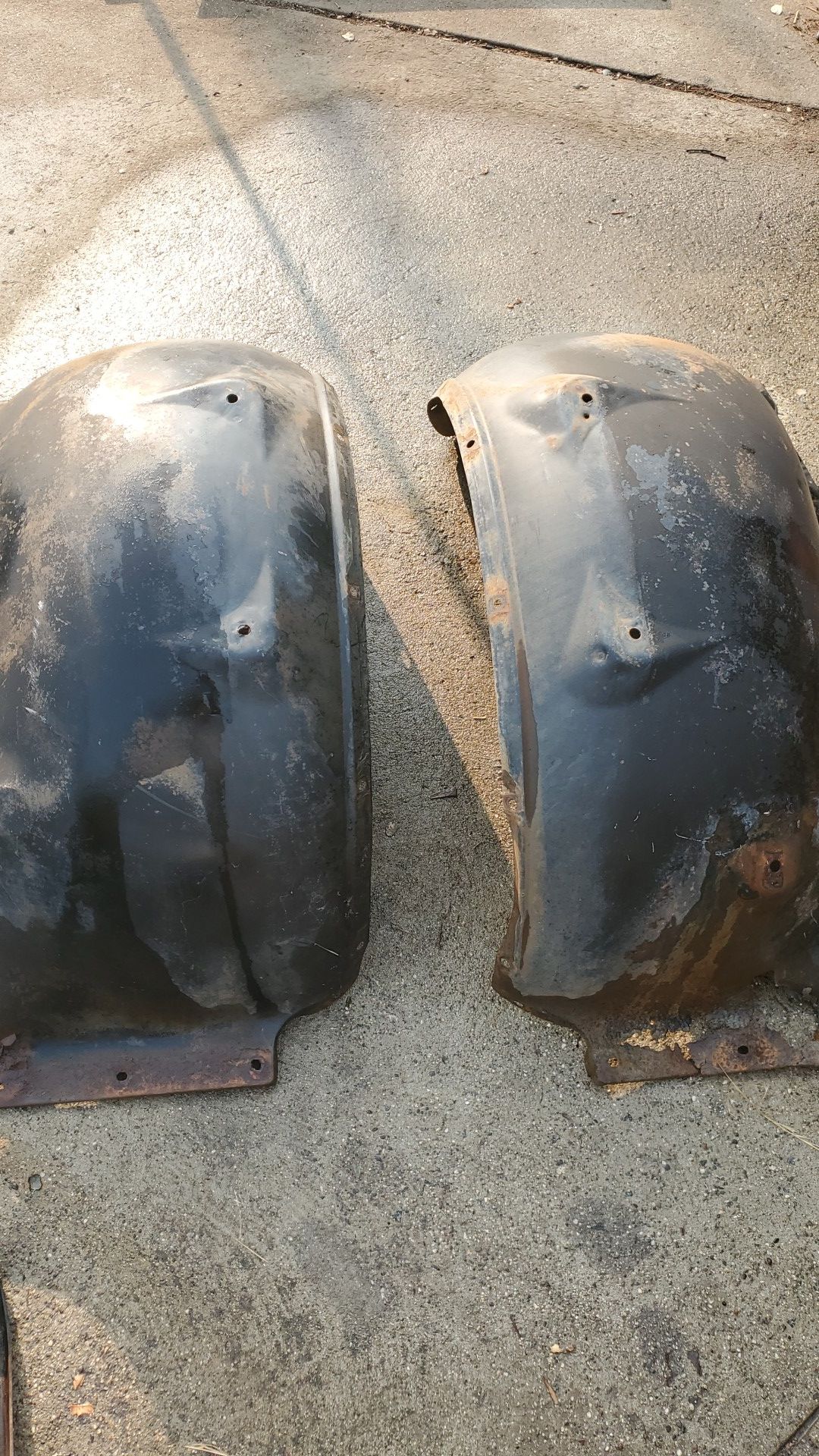 69 gmc chevy front inner fenders factory