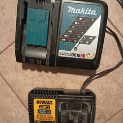 Cargadores Chargers Makita Y Dwalt 