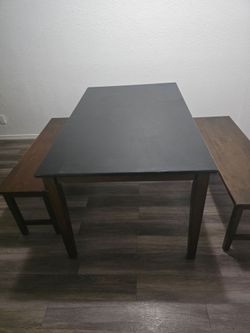 Wooden table