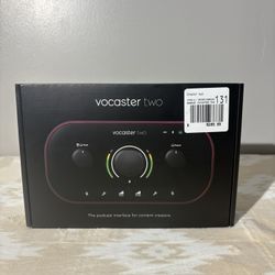 Vocaster Interface 