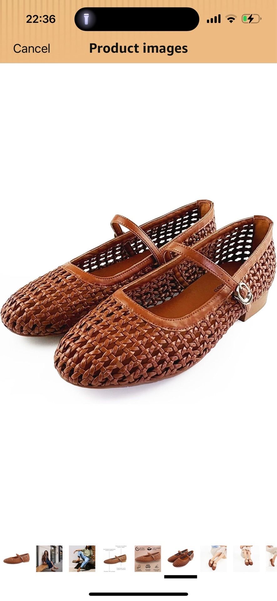 Brand new Woven Flats for Women Ballet Flats Faux Leather Mary Jane with Buckle Strap, Casual Office Woven Ballerina, Soft All-Day Comfy Dressy Shoes