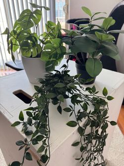 Artificial Fake Plant Set of 3