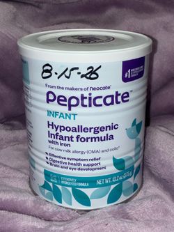 Pepticate hypoallergenic infant formula
