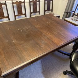 Dining Room Table And Chairs