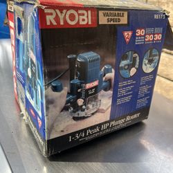 Ryobi RE175 1-3/4 Peak HP Plunge Router