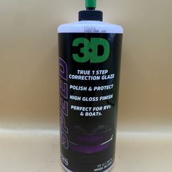 3D HD SPEED All-In-One Scratch Remover Polish and Sealant 32oz