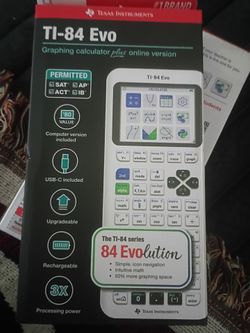 Brand new TI-84 evo