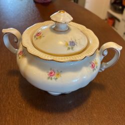 Vintage German sugar bowl