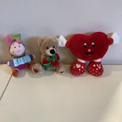 Piglet $3** Bear & Heart $2 EACH** Stuffed Animals, Plush Toys