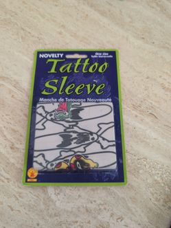 Snake Novelty Tattoo Sleeve Arm Cover Halloween Costume Accessory Rubie's #7980, New