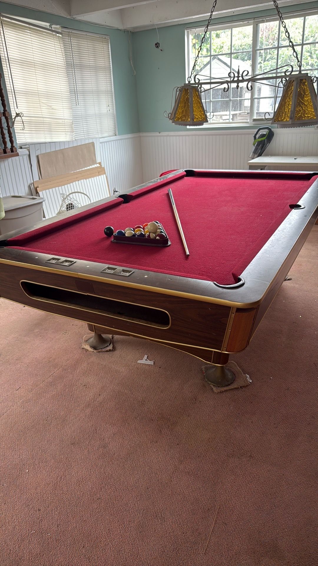 Pending pickup**Free pool table must pick up today