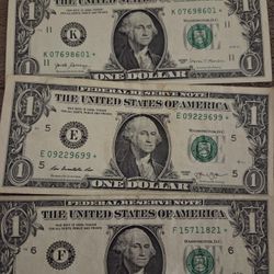 $1 Star bills