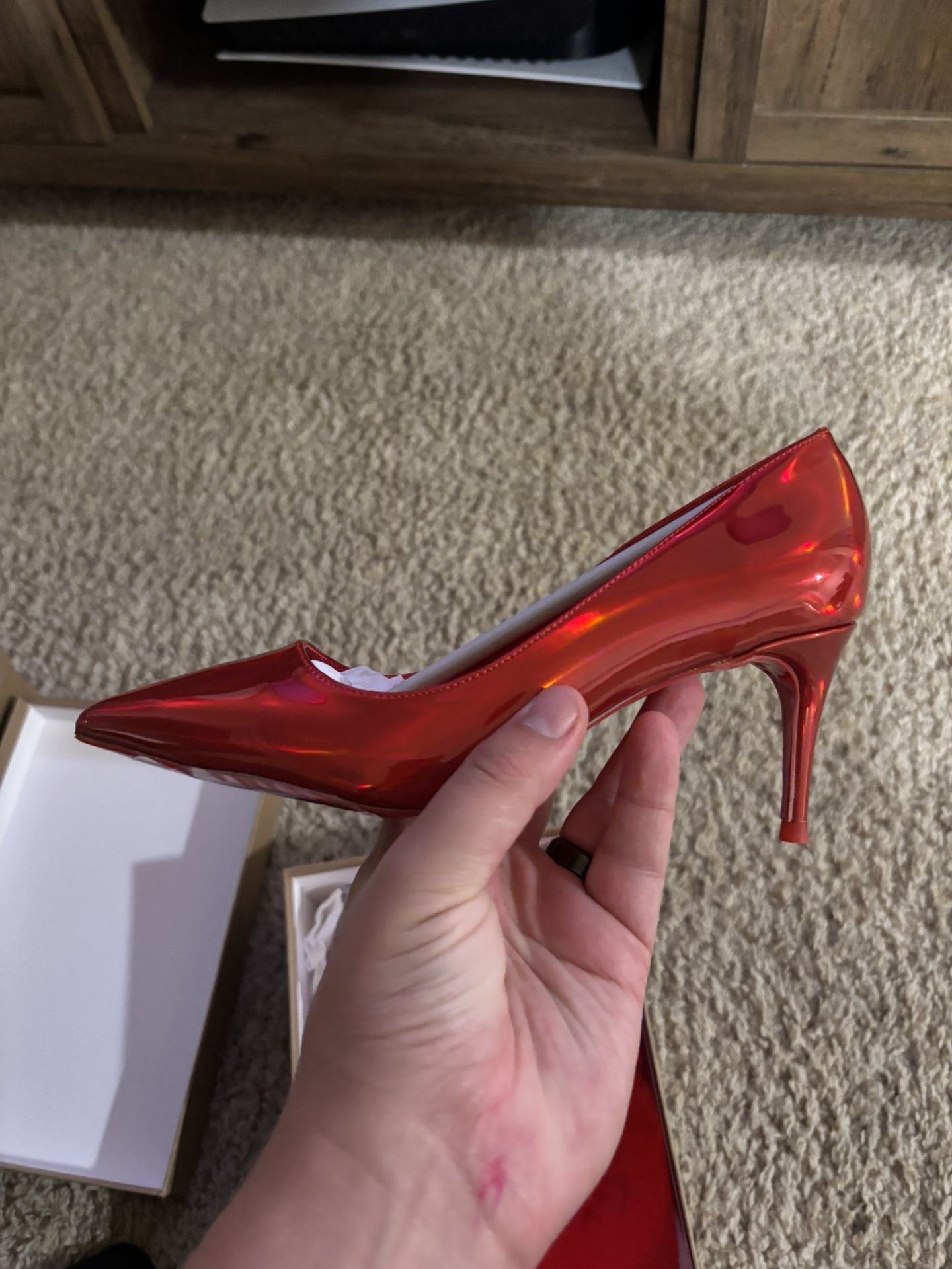 Red Christian Loubitin Heels 