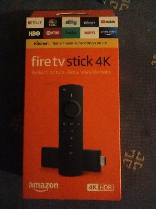 Fire TV Stick 4K. Brilliant Picture. Alexa Voice Remote