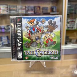 Tail Concerto PlayStation 1 CIB with Registration 
